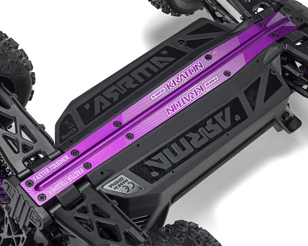 ARRMA Mini Kraton 3S BLX 4X4 1/16 RTR Brushless Monster Truck (Teal/Pink) με 3S LiPo & Charger