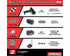 ARRMA Vorteks 2WD MEGA 550 RTR 1/10 Brushed 2WD Stadium Truck RTR με μπαταρία & φορτιστή