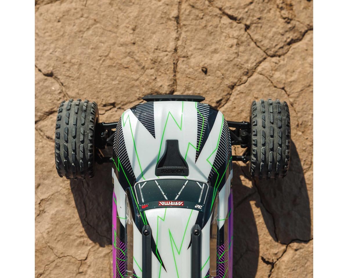 ARRMA Vorteks 2WD MEGA 550 RTR Purple 1/10 Brushed 2WD Stadium Truck RTR με μπαταρία & φορτιστή