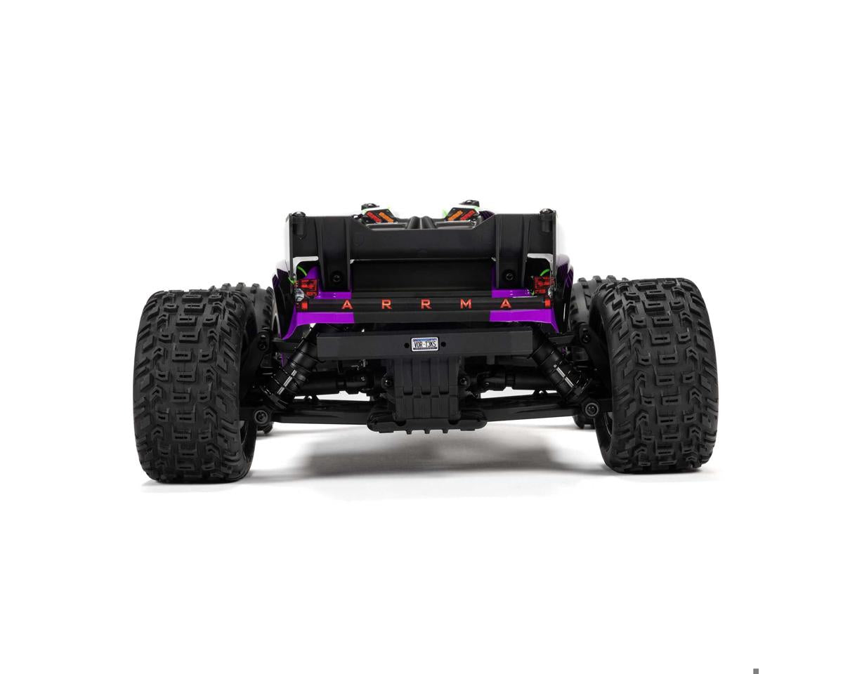 ARRMA Vorteks 2WD MEGA 550 RTR Purple 1/10 Brushed 2WD Stadium Truck RTR με μπαταρία & φορτιστή