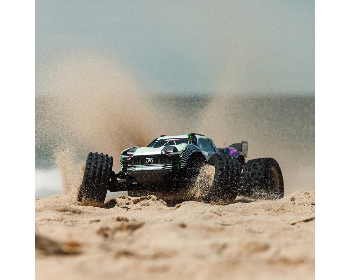 ARRMA Vorteks 2WD MEGA 550 RTR Purple 1/10 Brushed 2WD Stadium Truck RTR με μπαταρία & φορτιστή