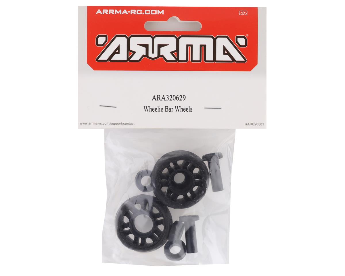 Arrma Vorteks Wheelie Bar Wheels (2) | Γνήσιο Ανταλλακτικό Ροδάκια Σούζας
