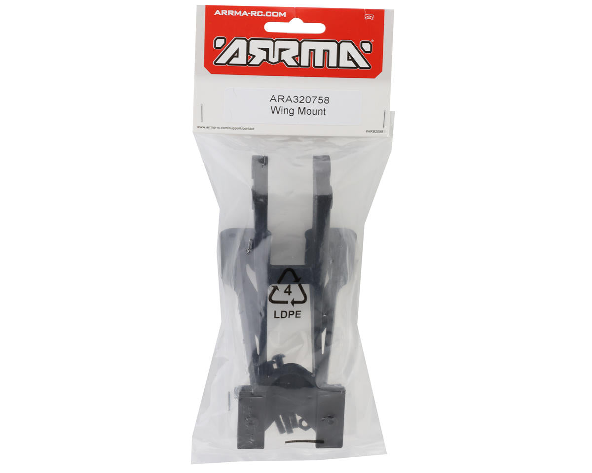 Arrma Kraton 6S Wing Mount με Βίδες & Παξιμάδια