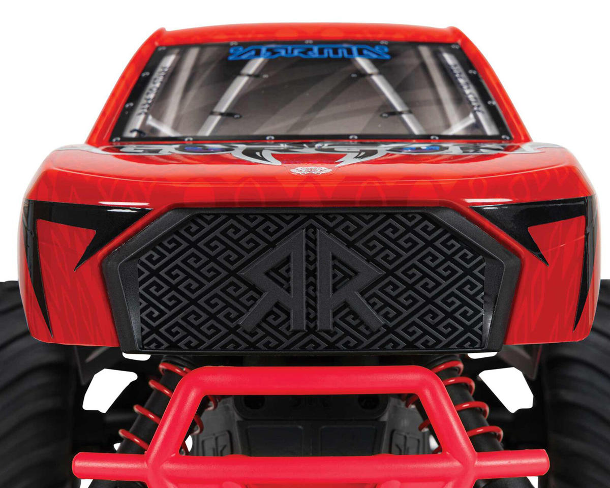 Arrma Gorgon 4X2 MEGA 550 Brushed 1/10 RTR Monster Truck Κόκκινο με Μπαταρία & Φορτιστή