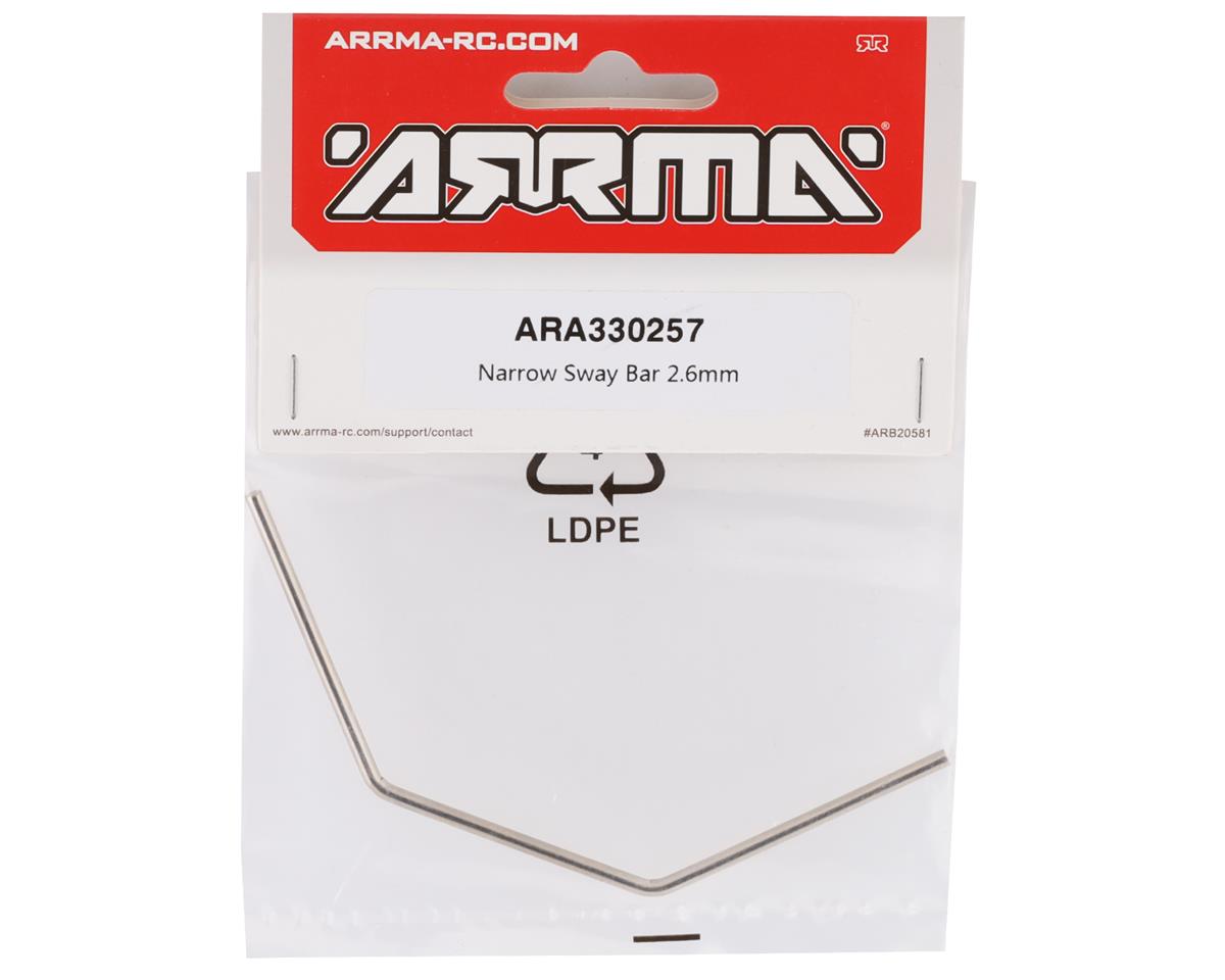 ARRMA 6S BLX 2.6mm Narrow Sway Bar Anti-Roll Bar