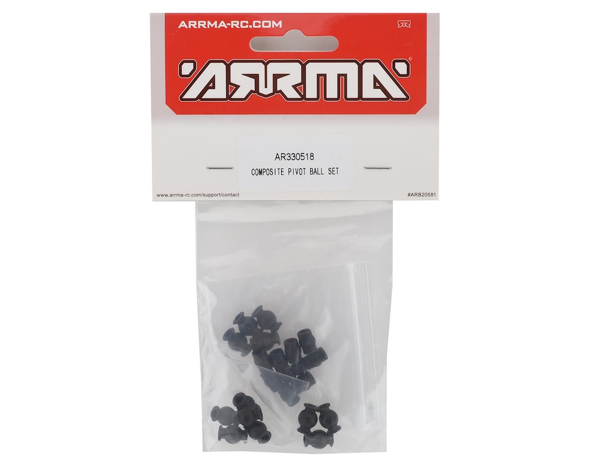 ARRMA Outcast / Kraton 4S Composite Pivot Ball Set (22pcs)