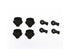 Arrma 6S BLX HD Shock Rod End & Spring Cup Set (4)