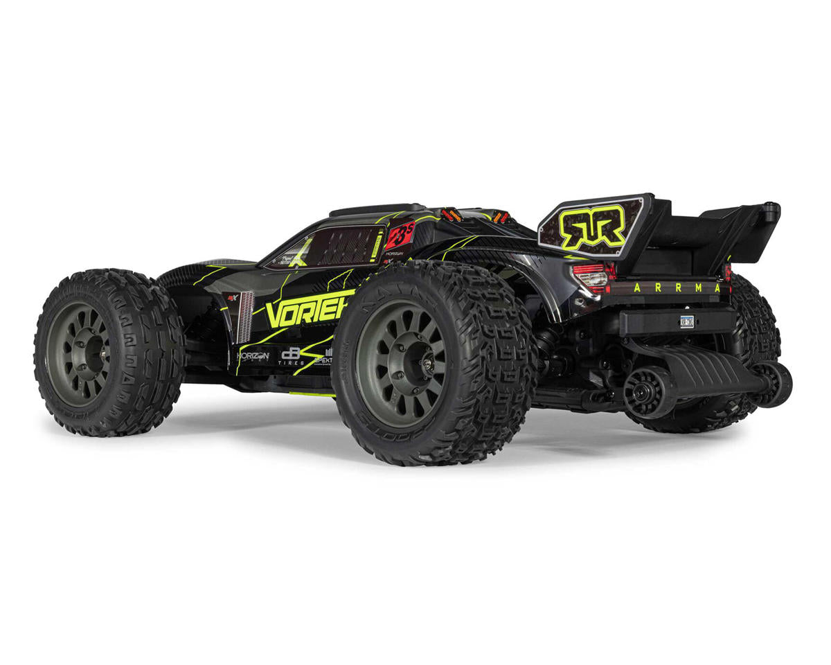 Arrma Vorteks 223S BLX 2WD Yellow RTR 1/10 Brushless Stadium Truck με SLT2 2.4GHz & DSC