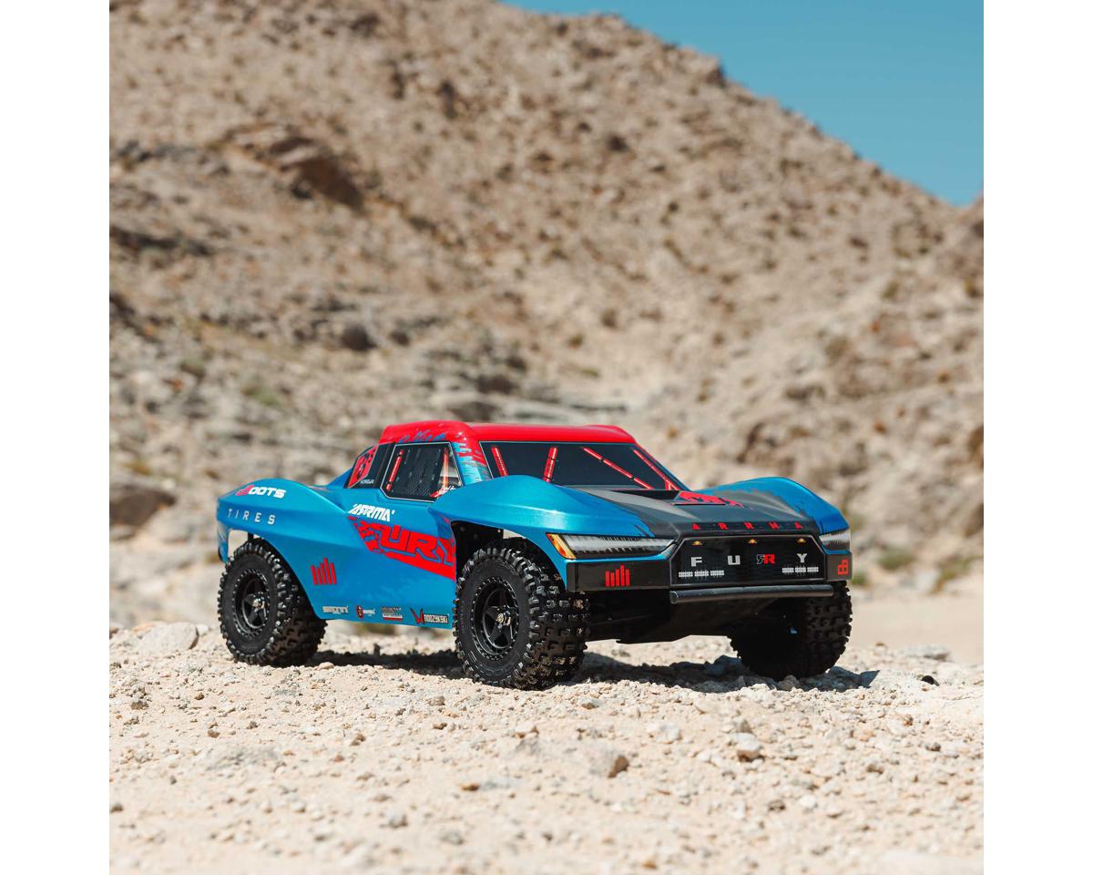 ARRMA Fury 223S BLX 1/10 2WD Short Course Truck Blue