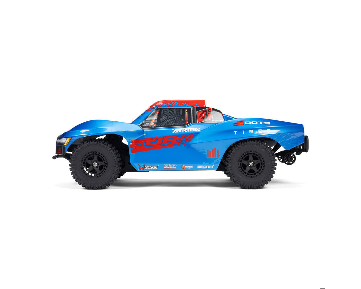 ARRMA Fury 223S BLX 1/10 2WD Short Course Truck Blue
