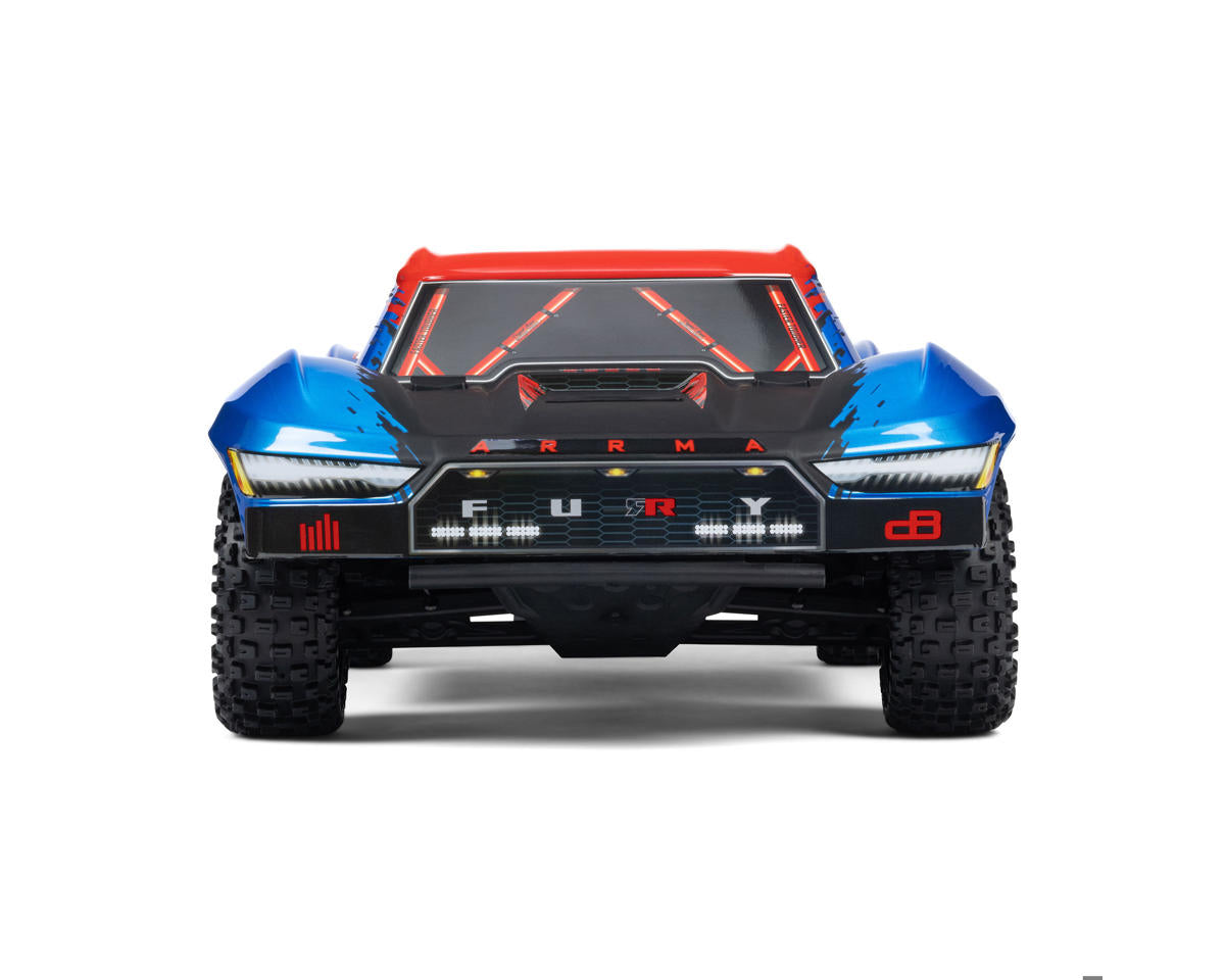 ARRMA Fury 223S BLX 1/10 2WD Short Course Truck Blue