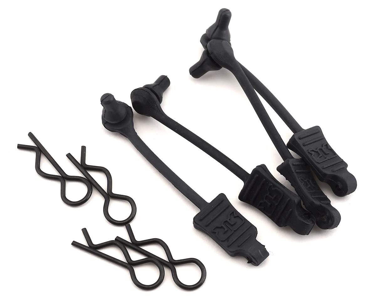 ARRMA 1/10 Body Clip Retainer Black (4pcs)
