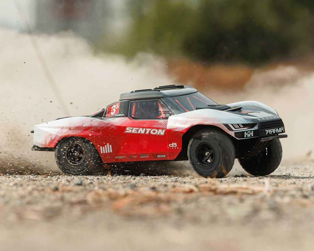 Arrma Senton 223S BLX 1/10 RTR 4WD Short Course Truck Red – Brushless 2S/3S με DSC