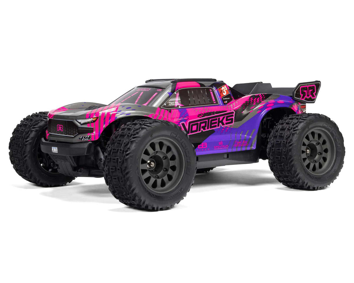 ARRMA Vorteks 223S BLX 1/10 RTR 4WD Brushless Stadium Truck Purple | Racerc