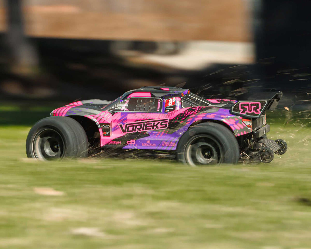 ARRMA Vorteks 223S BLX 1/10 RTR 4WD Brushless Stadium Truck Purple | Racerc