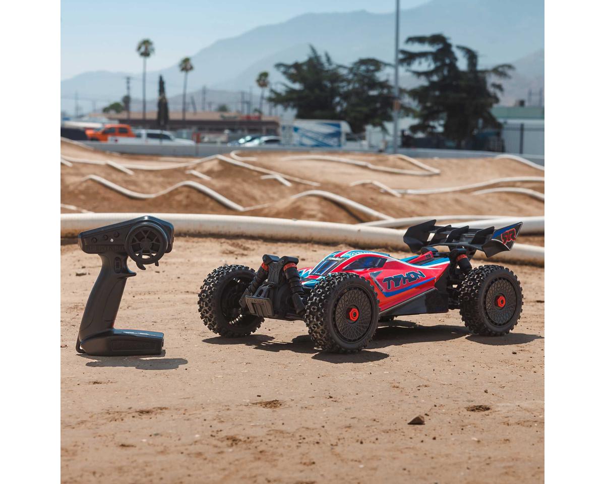 ARRMA Typhon 223S BLX 1/8 RTR 4WD Brushless Buggy Red | Racerc