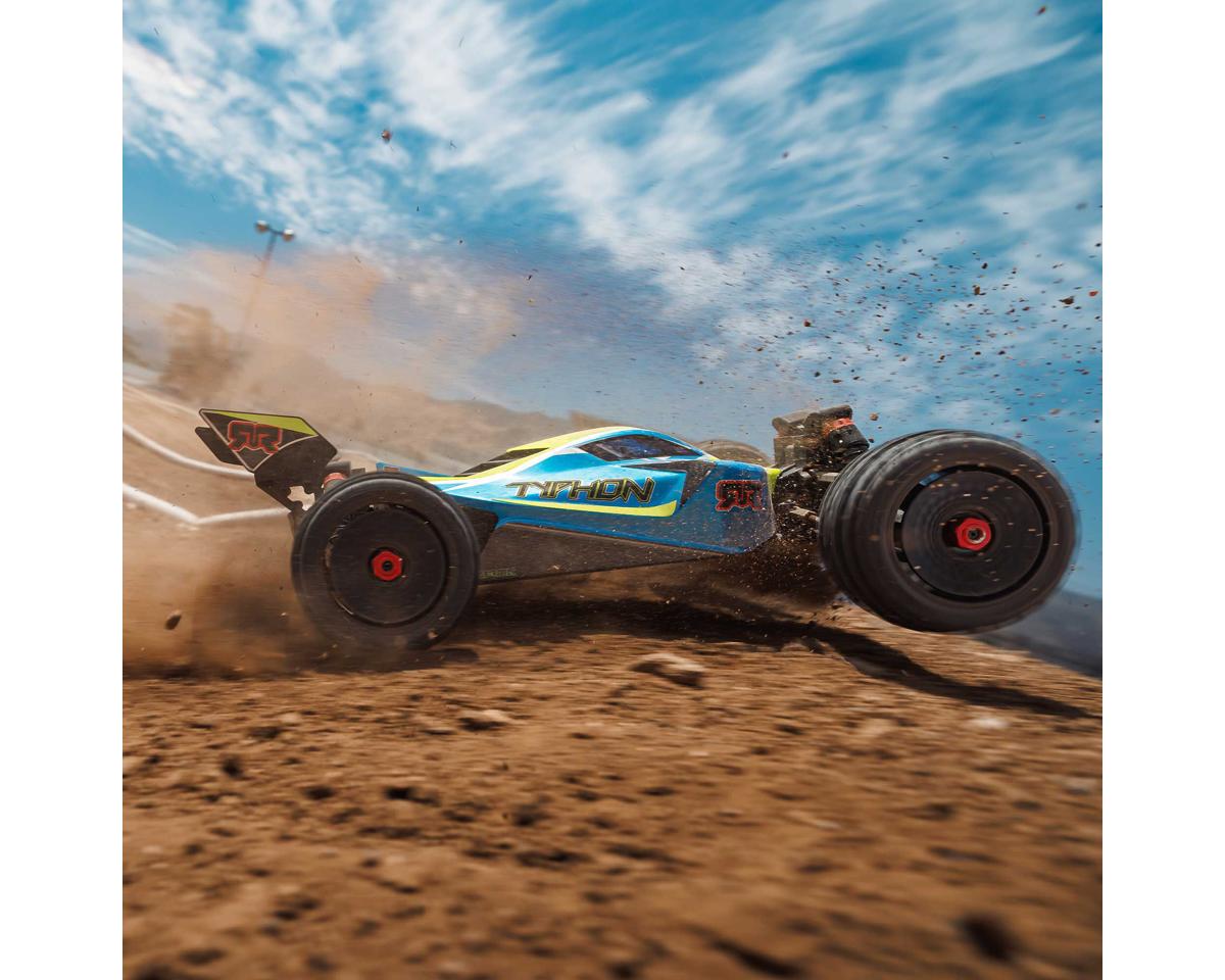 Arrma Typhon 223S BLX 1/8 4WD Brushless RTR Buggy Blue με SLT3 Radio & DSC