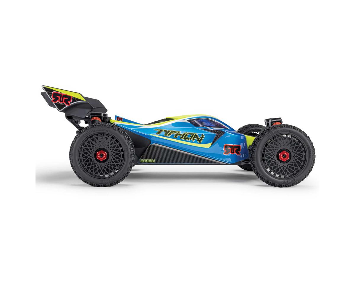 Arrma Typhon 223S BLX 1/8 4WD Brushless RTR Buggy Blue με SLT3 Radio & DSC