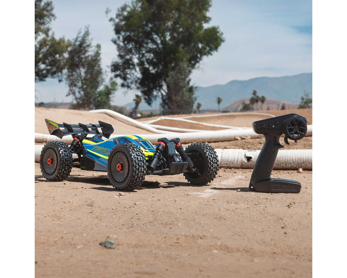 Arrma Typhon 223S BLX 1/8 4WD Brushless RTR Buggy Blue με SLT3 Radio & DSC