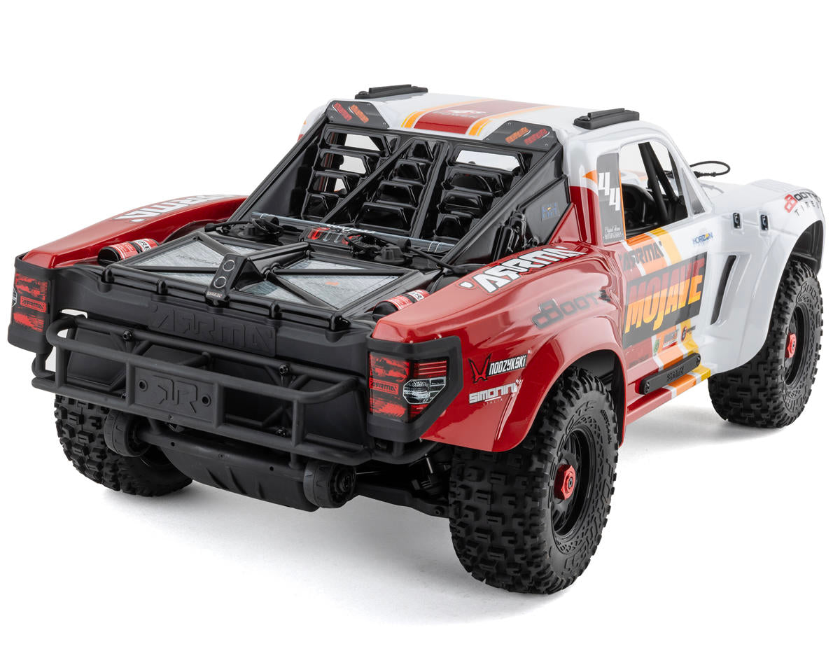 ARRMA Mojave 4S BLX 1/8 4WD RTR Desert Truck White/Red – Brushless με Spektrum SLT3