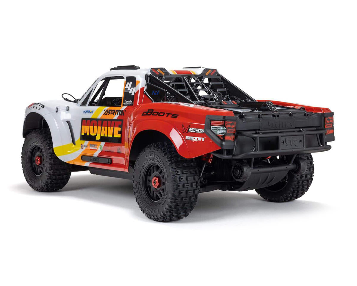 ARRMA Mojave 4S BLX 1/8 4WD RTR Desert Truck White/Red – Brushless με Spektrum SLT3
