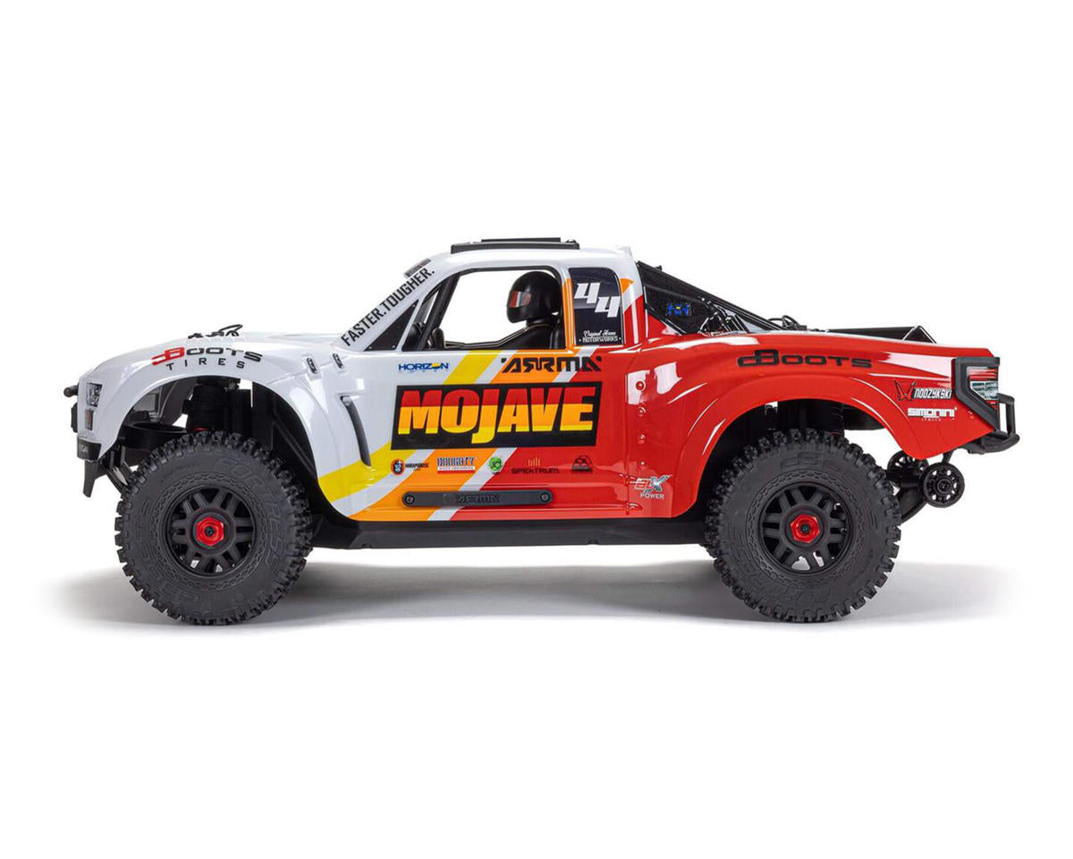 ARRMA Mojave 4S BLX 1/8 4WD RTR Desert Truck White/Red – Brushless με Spektrum SLT3