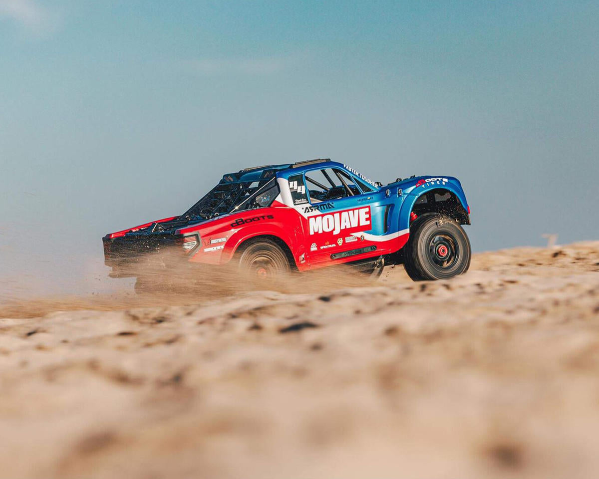 Arrma Mojave 4S BLX 1/8 RTR 4WD Electric Desert Truck Blue/Red – Brushless Desert Truck με Spektrum SLT3