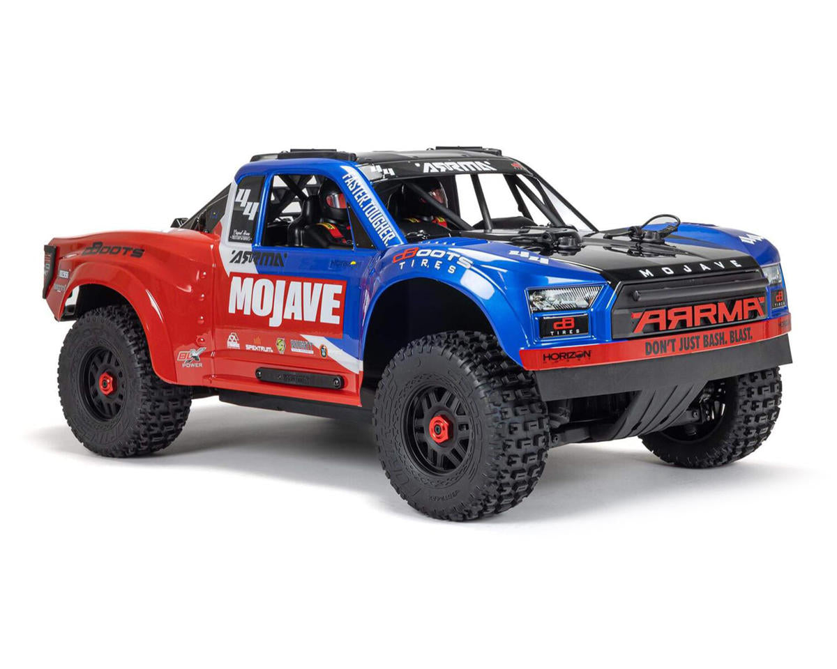 Arrma Mojave 4S BLX 1/8 RTR 4WD Electric Desert Truck Blue/Red – Brushless Desert Truck με Spektrum SLT3