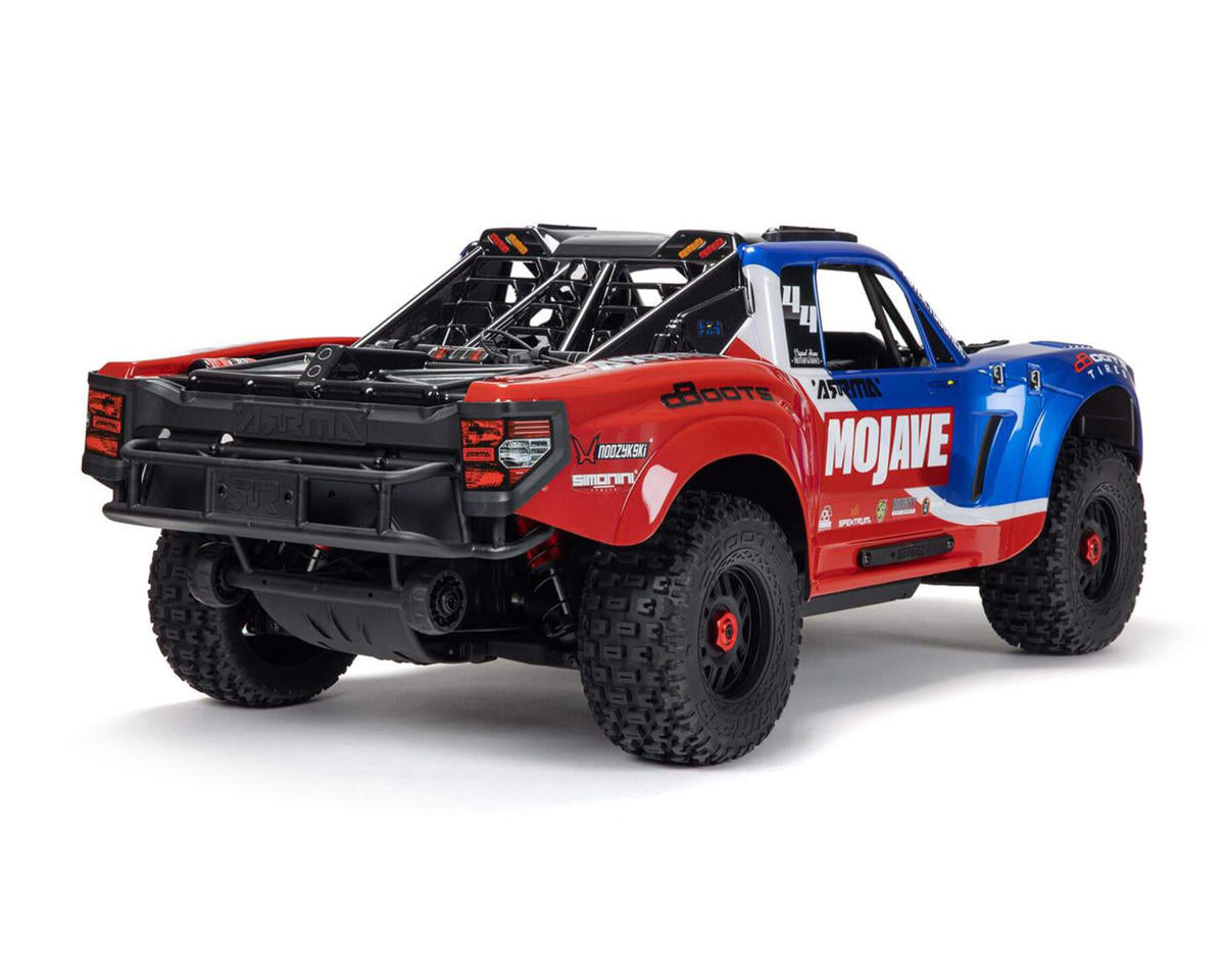 Arrma Mojave 4S BLX 1/8 RTR 4WD Electric Desert Truck Blue/Red – Brushless Desert Truck με Spektrum SLT3