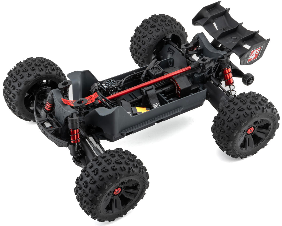 ARRMA Kraton 4S V2 BLX RTR 1/10 4WD Brushless Monster Truck Red | Racerc