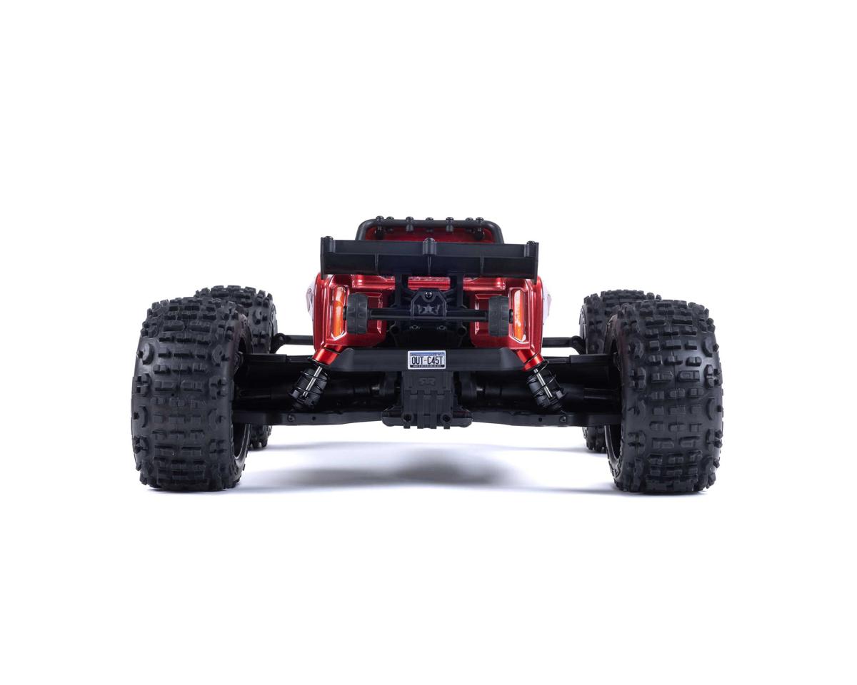 Arrma Outcast 4S V2 BLX 4WD Brushless RTR Stunt Truck Red | Racerc