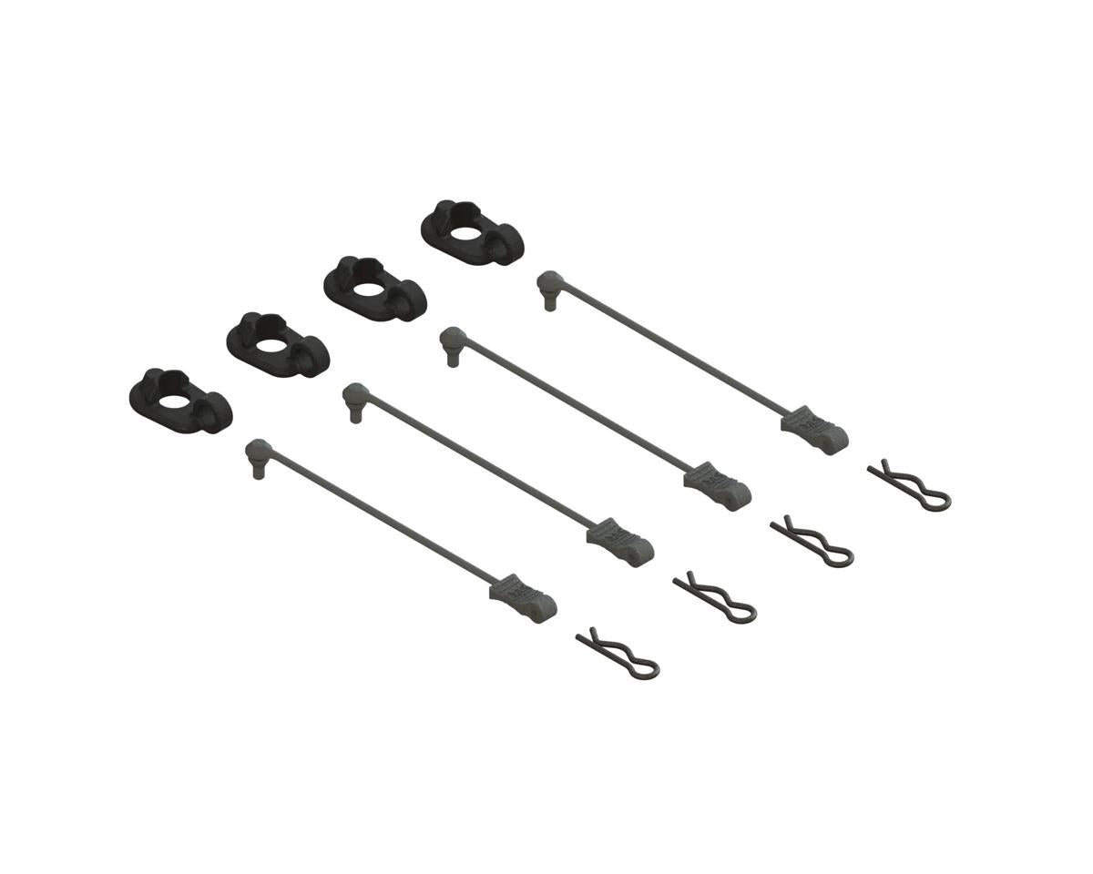 Arrma Body Clip & Pad Set ARA480070