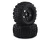 Arrma dBoots Back-Flip LP 4S 3.8 Tires 17mm Black Wheels (2)