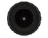 Arrma Fireteam 6S BLX Pre-Mounted dBoots Tires Black (2pcs) w/17mm Hex
