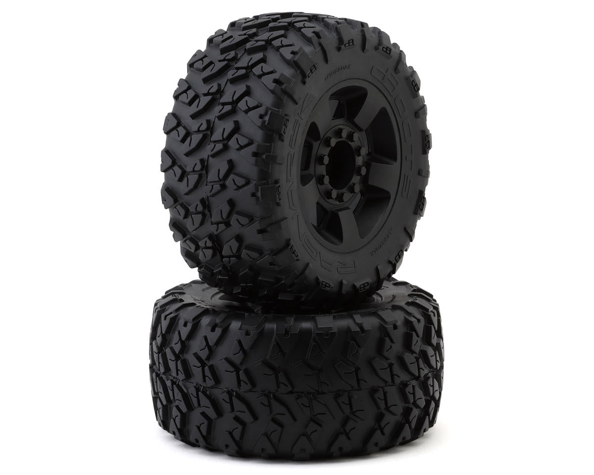 Arrma dBoots RAGNAROK Pre-Mounted Tire Set Black (2pcs) w/17mm Hex