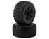 Arrma dBoots RAGNAROK Pre-Mounted Tire Set Black (2pcs) w/17mm Hex