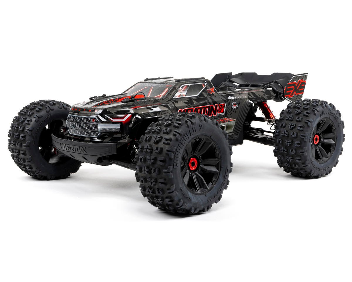 Arrma Kraton 8S BLX EXB RTR 1/5 4WD Monster Truck Black – 8S Large Scale Monster Truck με DX3, Smart ESC & AVC