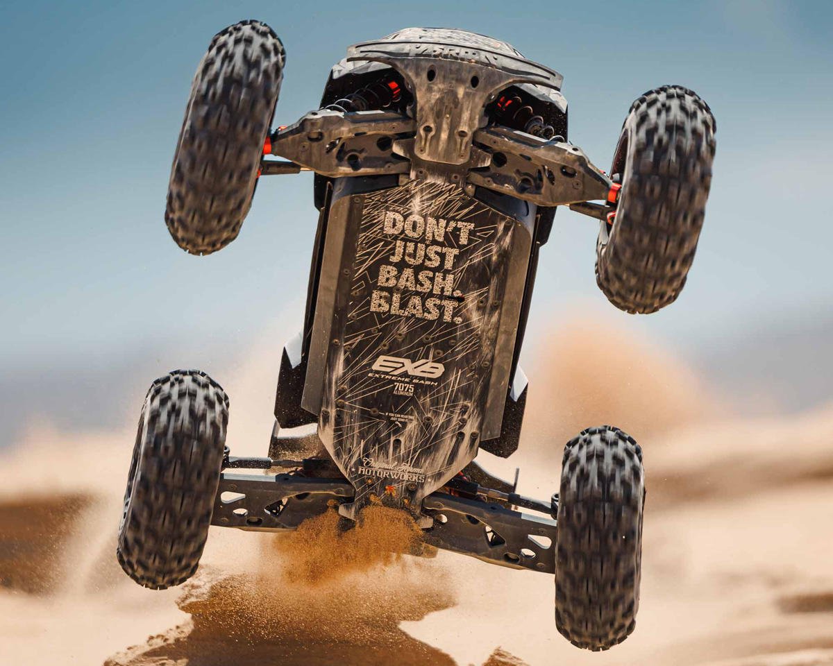 Arrma Kraton 8S BLX EXB RTR 1/5 4WD Monster Truck Black – 8S Large Scale Monster Truck με DX3, Smart ESC & AVC