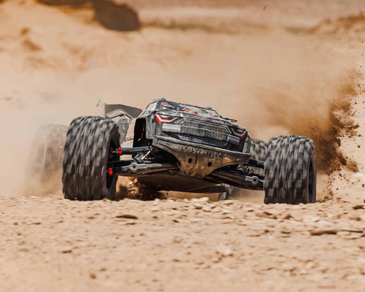 Arrma Kraton 8S BLX EXB RTR 1/5 4WD Monster Truck Black – 8S Large Scale Monster Truck με DX3, Smart ESC & AVC