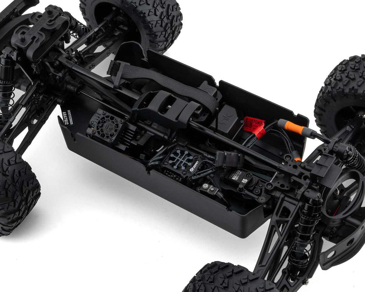 Arrma Big Rock 6S BLX 1/7 RTR 4WD Electric Brushless Monster Truck (White) w/SLT3 2.4GHz Radio