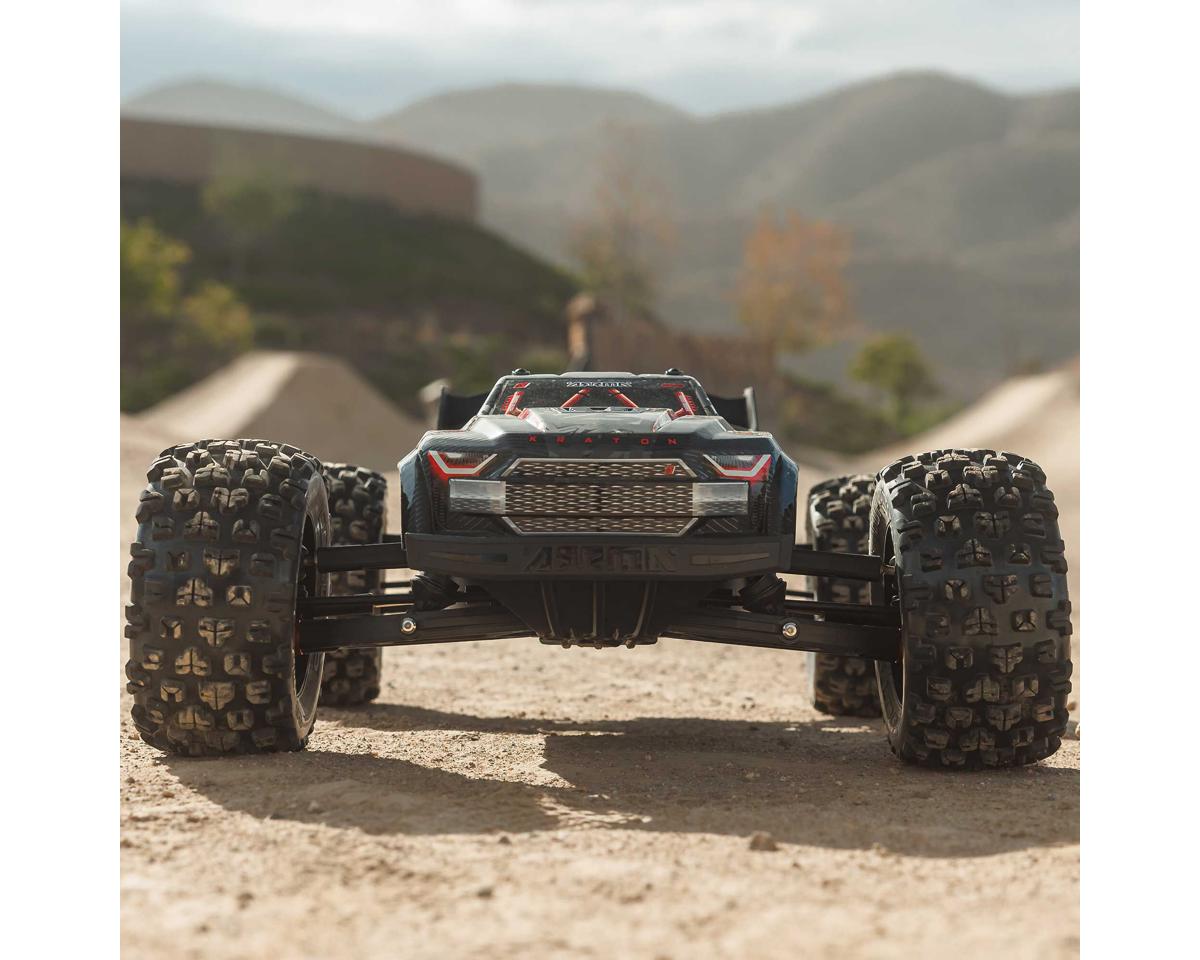 NEW Arrma Kraton 6S EXB BLX RTR 1/8 4WD Brushless Speed Truck (Black) (V6) w/SLT3 2.4GHz Radio