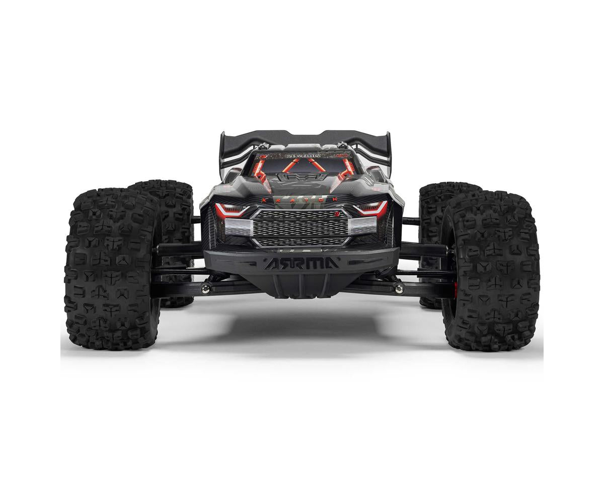 NEW Arrma Kraton 6S EXB BLX RTR 1/8 4WD Brushless Speed Truck (Black) (V6) w/SLT3 2.4GHz Radio