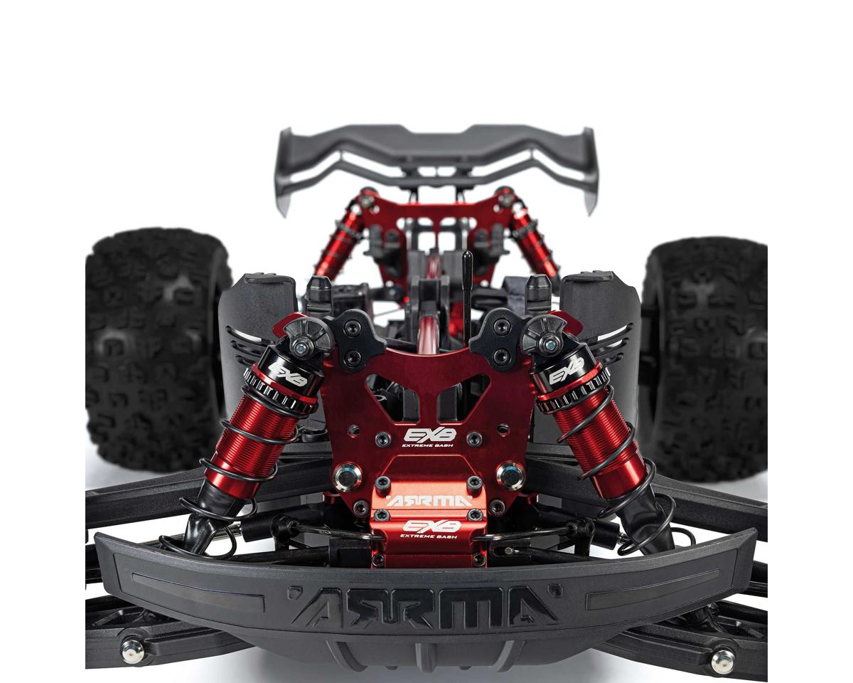 NEW Arrma Kraton 6S EXB BLX RTR 1/8 4WD Brushless Speed Truck (Black) (V6) w/SLT3 2.4GHz Radio