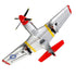 WLtoys A280 P-51 Fighter Ακροβατικό Αεροπλάνο 3D 2.4GHz RTR