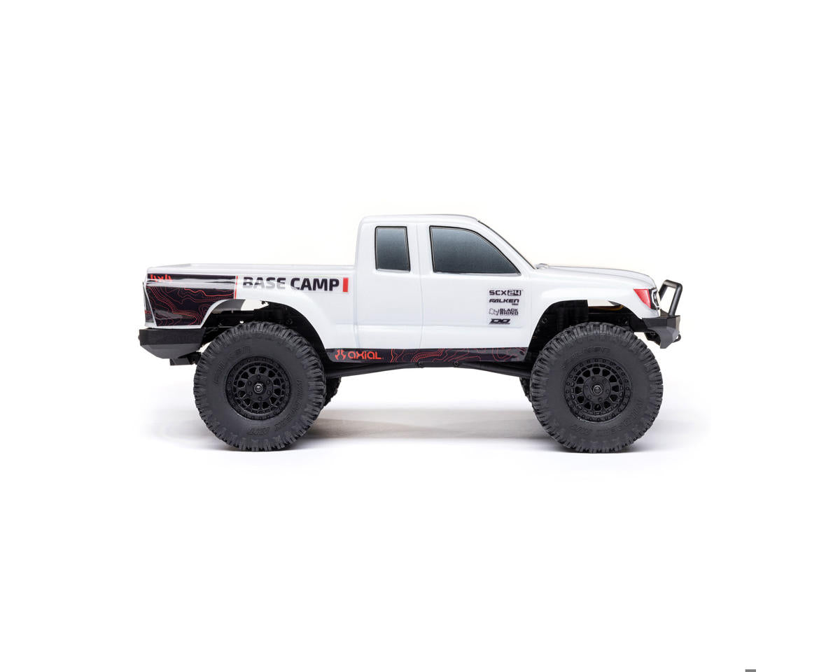 Axial SCX24 Base Camp 1/24 4WD RTR Scale Crawler White | Racerc