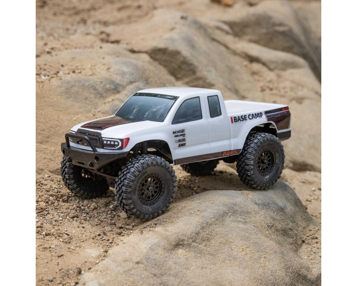 Axial SCX24 Base Camp 1/24 4WD RTR Scale Crawler White | Racerc
