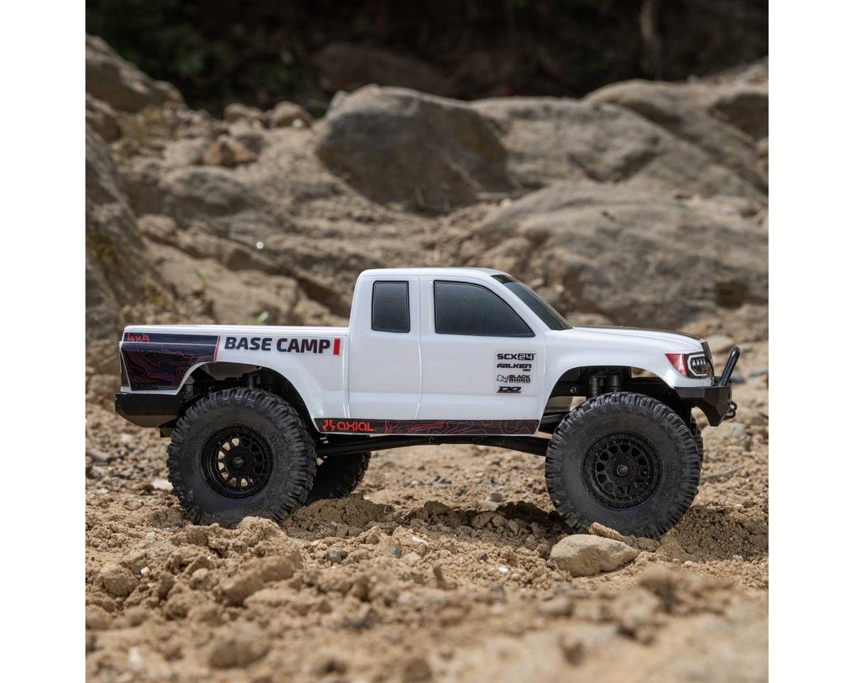 Axial SCX24 Base Camp 1/24 4WD RTR Scale Crawler White | Racerc