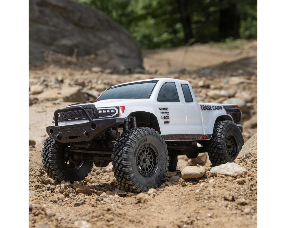 Axial SCX24 Base Camp 1/24 4WD RTR Scale Crawler White | Racerc