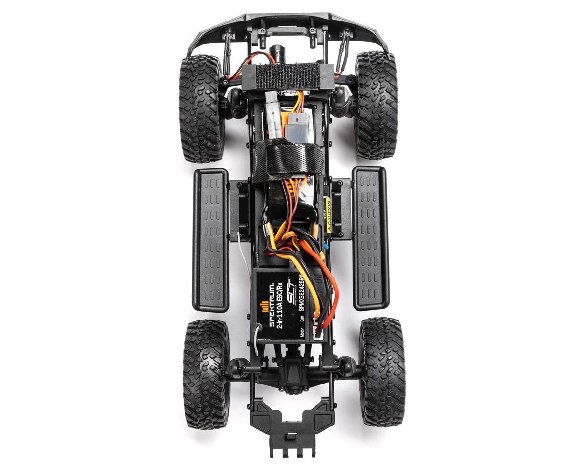 Axial SCX24 Lexus GX 470 1/24 4WD RTR Scale Mini Crawler White με Τηλεκατεύθυνση, Μπαταρία & Φορτιστή