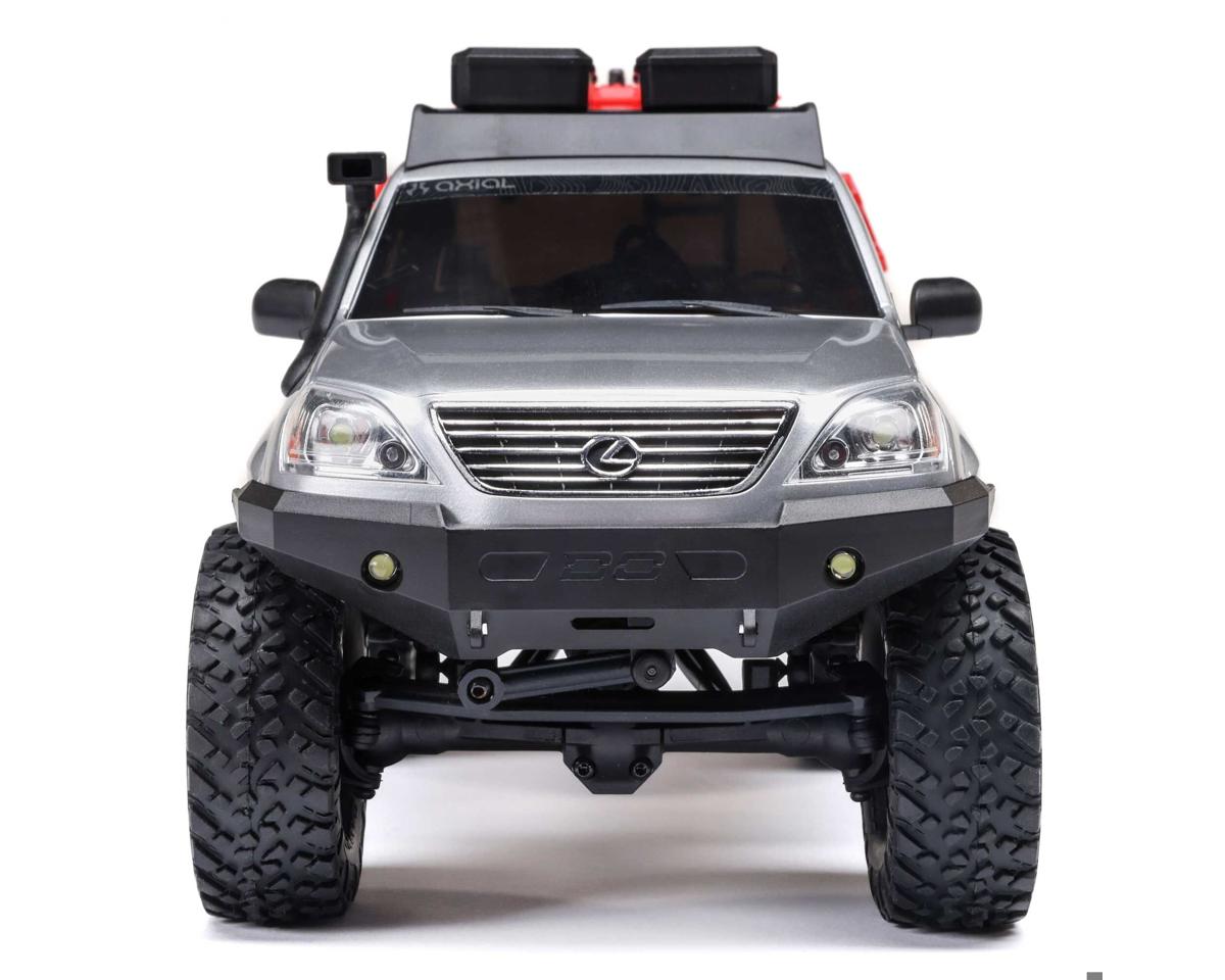 Axial SCX24 Lexus GX 470 1/24 4WD RTR Scale Mini Crawler Silver με Τηλεκατεύθυνση, Μπαταρία & Φορτιστή